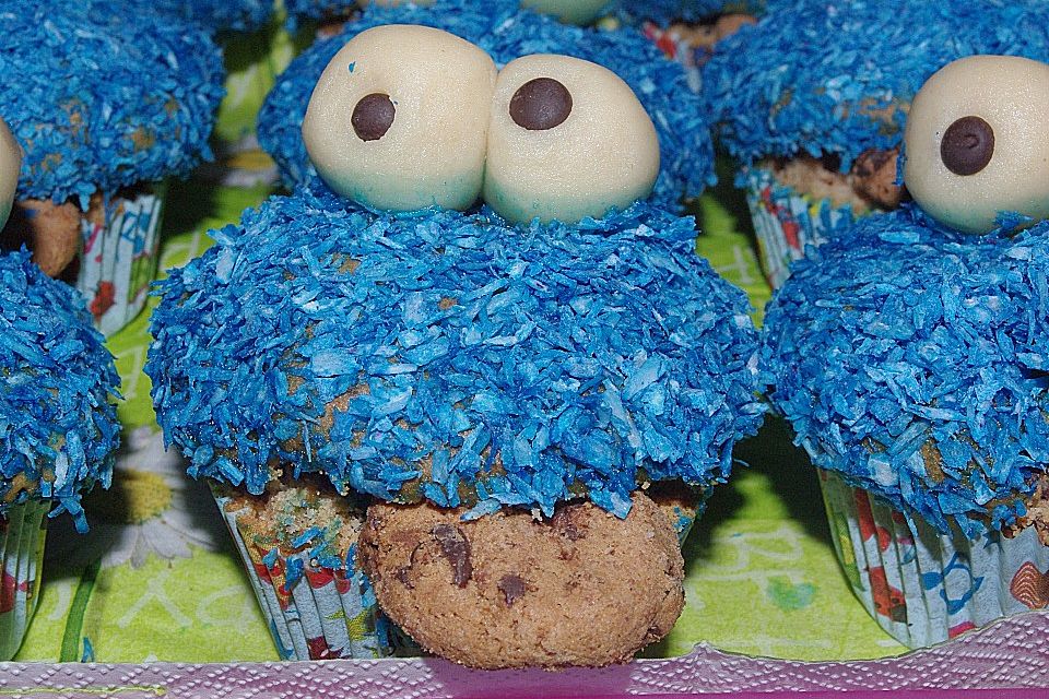 Krümelmonster Muffins