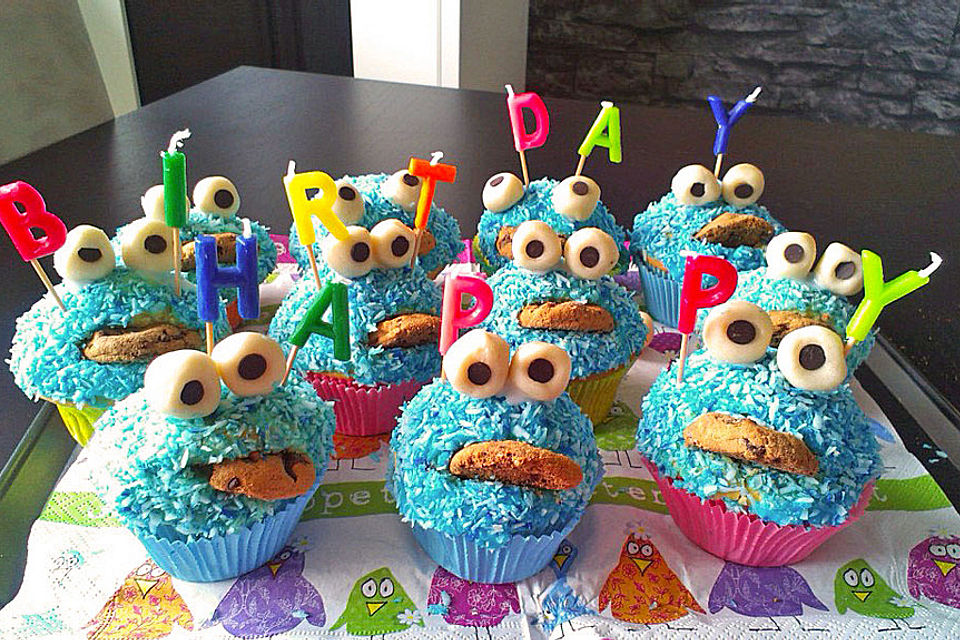 Krümelmonster Muffins