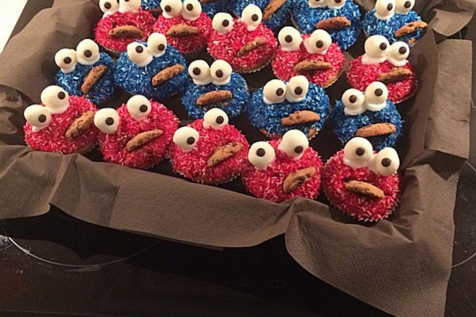 Krümelmonster Muffins