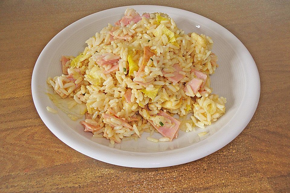 Exotischer Reissalat