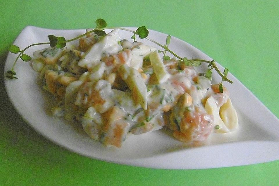 Eiersalat aus drei Zutaten