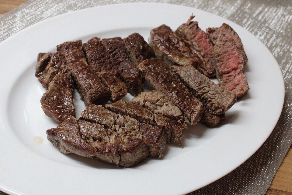 Rinderfiletsteak medium