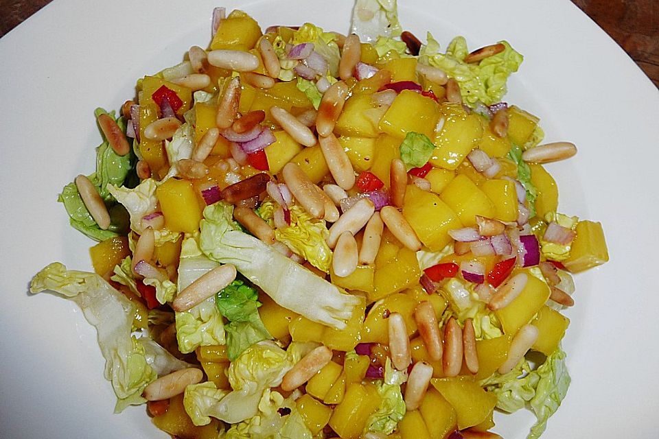 Mango - Pinienkern - Salsa