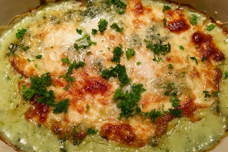 Spinat - Gorgonzola - Lasagne