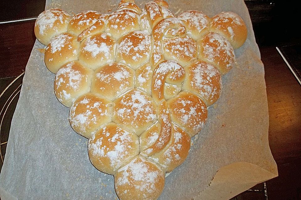 Buttermilchbrötchen mit Vorteig