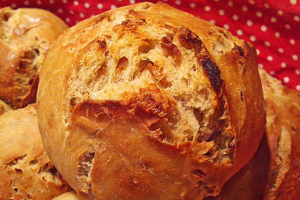 Buttermilchbrötchen mit Vorteig