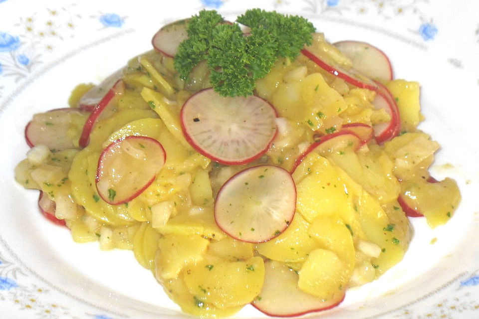 Kartoffel - Radieschen - Salat