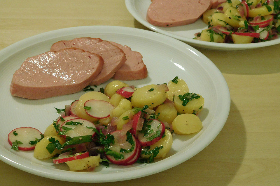 Kartoffel - Radieschen - Salat