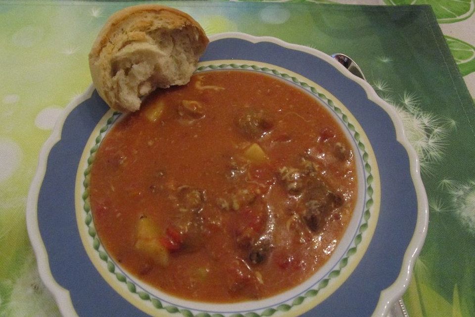 Holländische Tomaten - Gulasch - Suppe