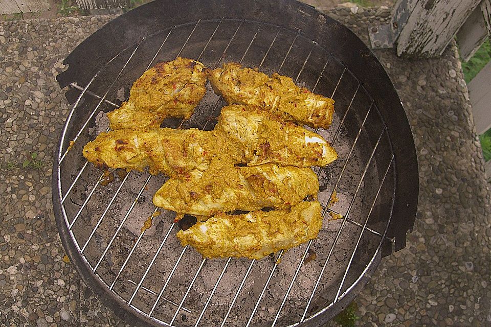 Curry - Grillmarinade für Geflügel