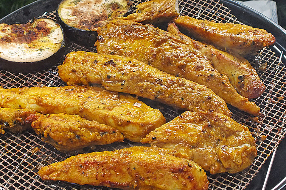 Curry - Grillmarinade für Geflügel