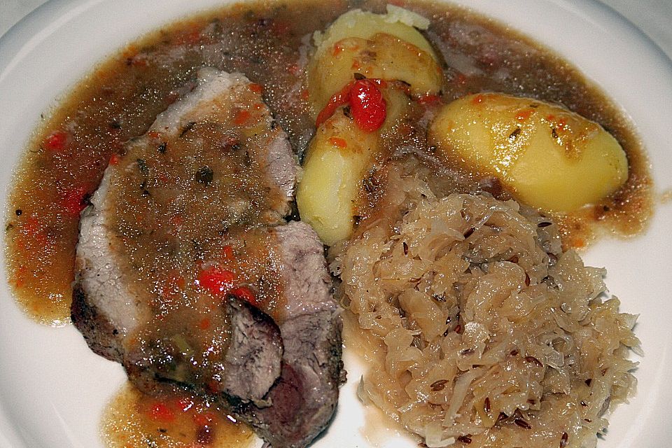 Bayerischer Schweinebraten