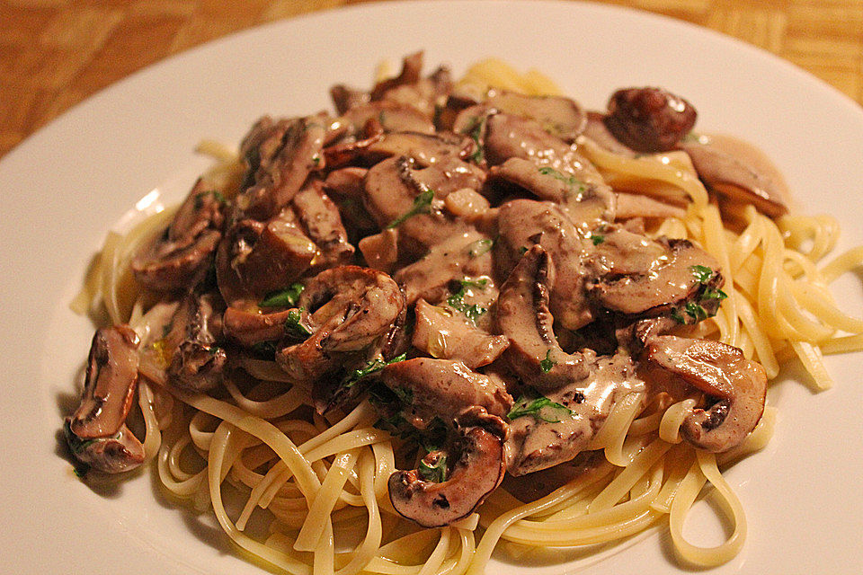 Linguine ai funghi