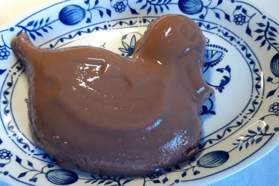 Schokoladenpudding selbst gemacht