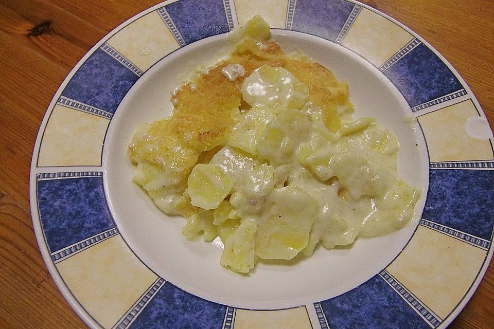 Sahniges Kartoffelgratin