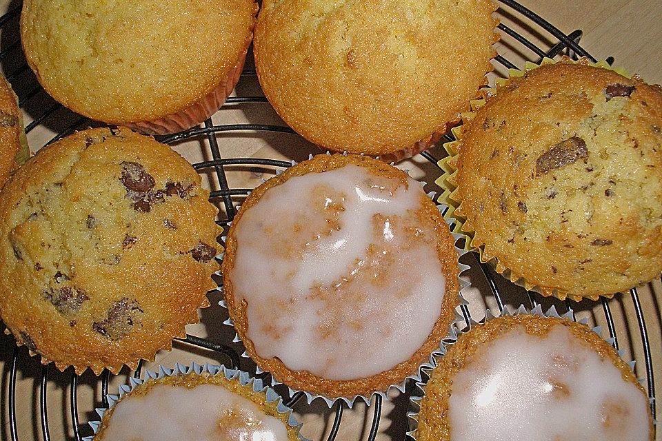 Orangen - Ingwer - Muffins