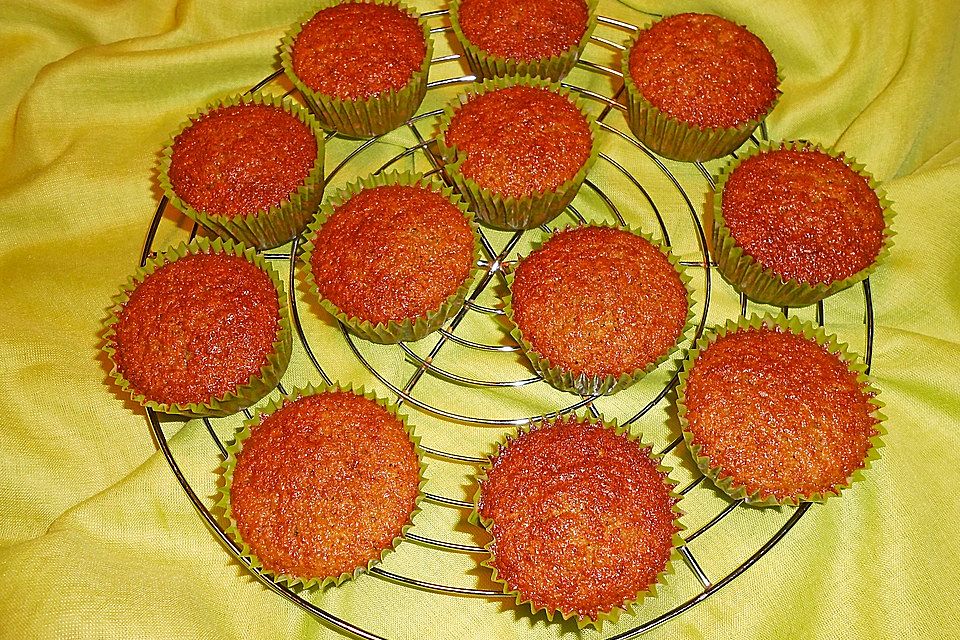 Orangen - Ingwer - Muffins