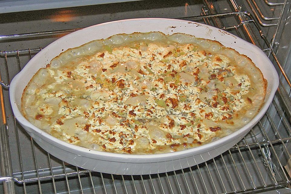 Hackfleisch - Schafskäse Gratin