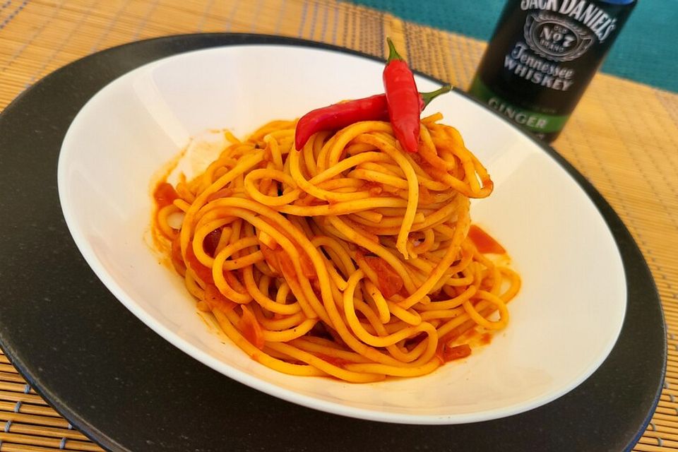 Spaghetti  Arrabiata