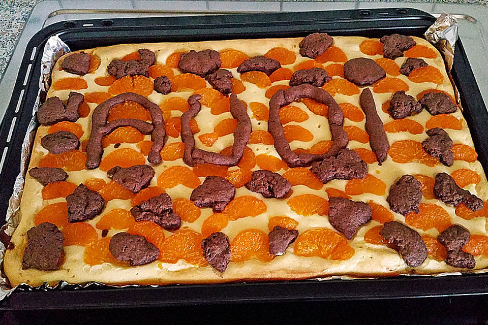 Mandarinen -  Zupfkuchen