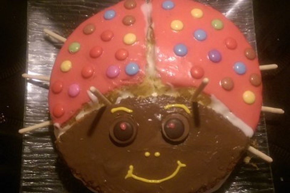 Kindertorte "Marienkäfer"