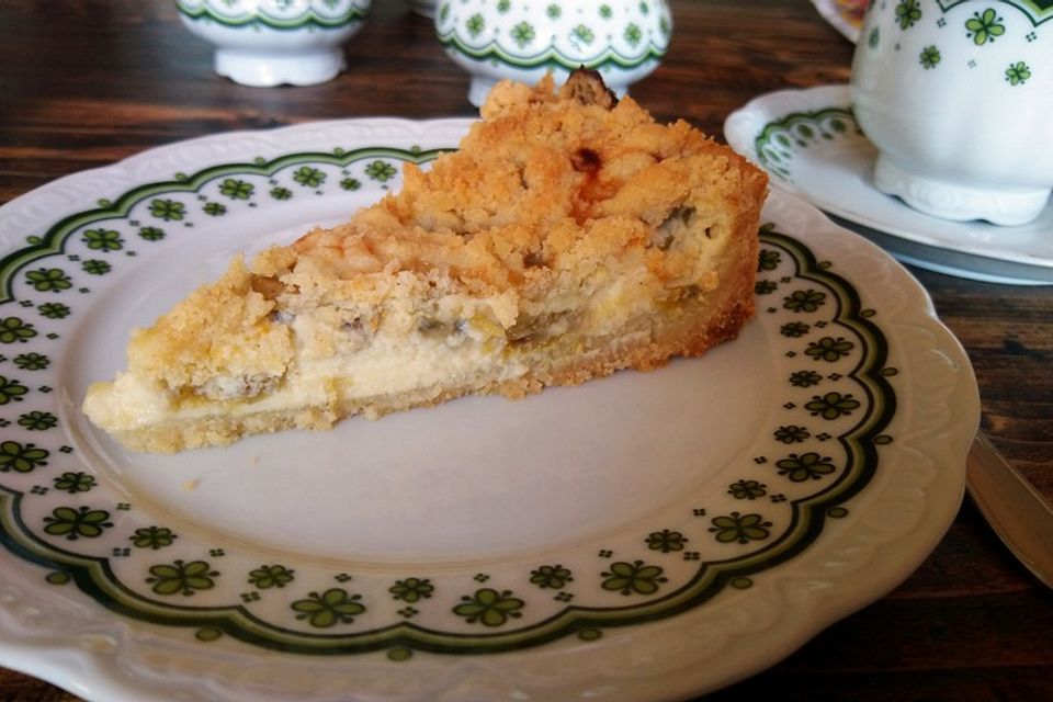 Stachelbeer - Streuselkuchen mit Quark