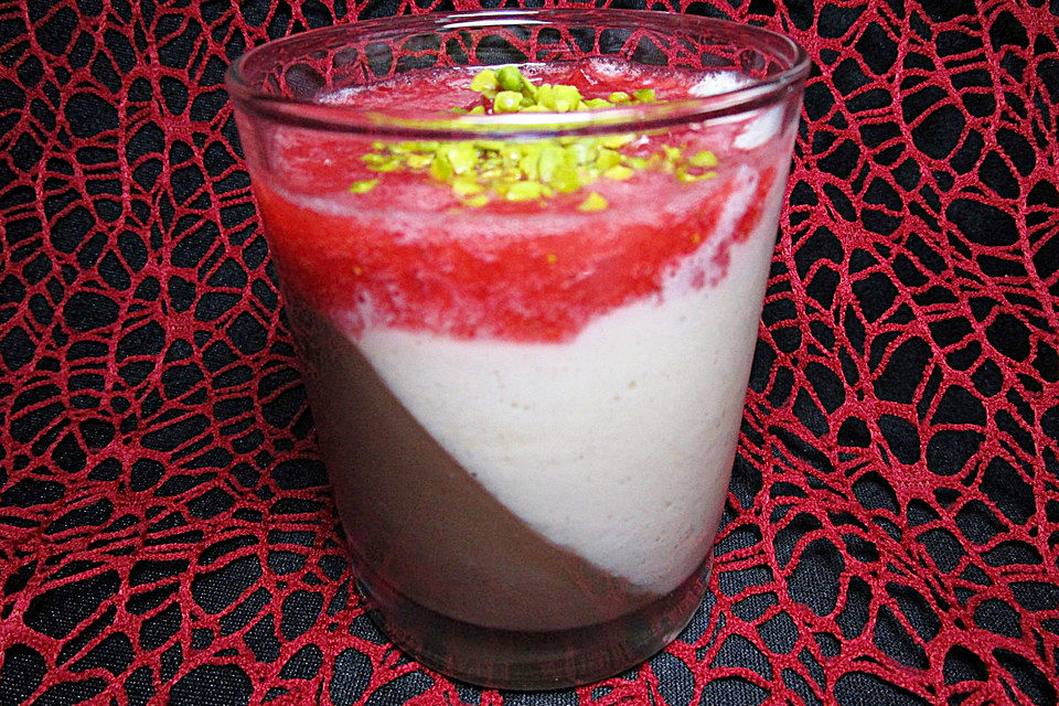 Erdbeer - Schoko - Vanille - Dessert