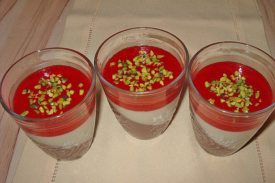 Erdbeer - Schoko - Vanille - Dessert