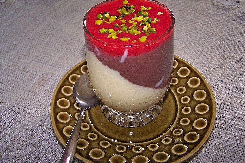 Erdbeer - Schoko - Vanille - Dessert