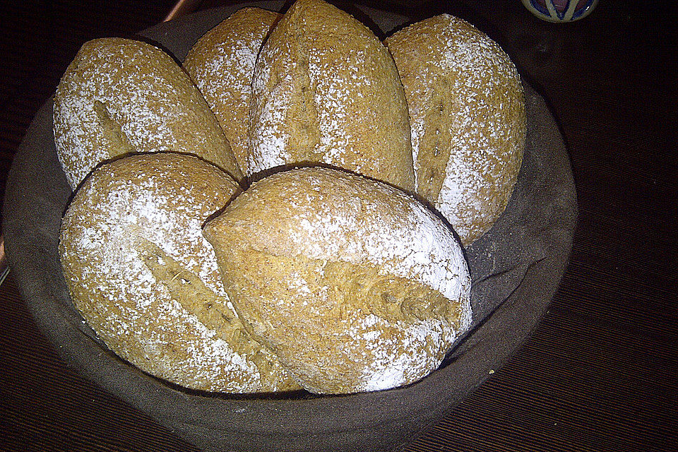 Amarant-Brötchen