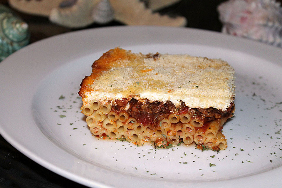 Pasticcio oder Pastitsio