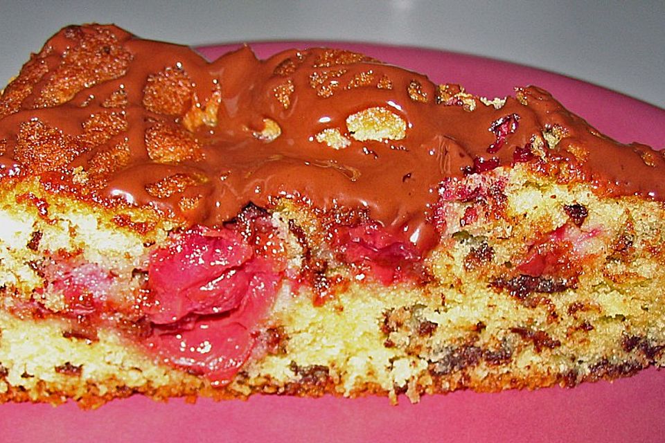 Schoko - Kirsch Kuchen