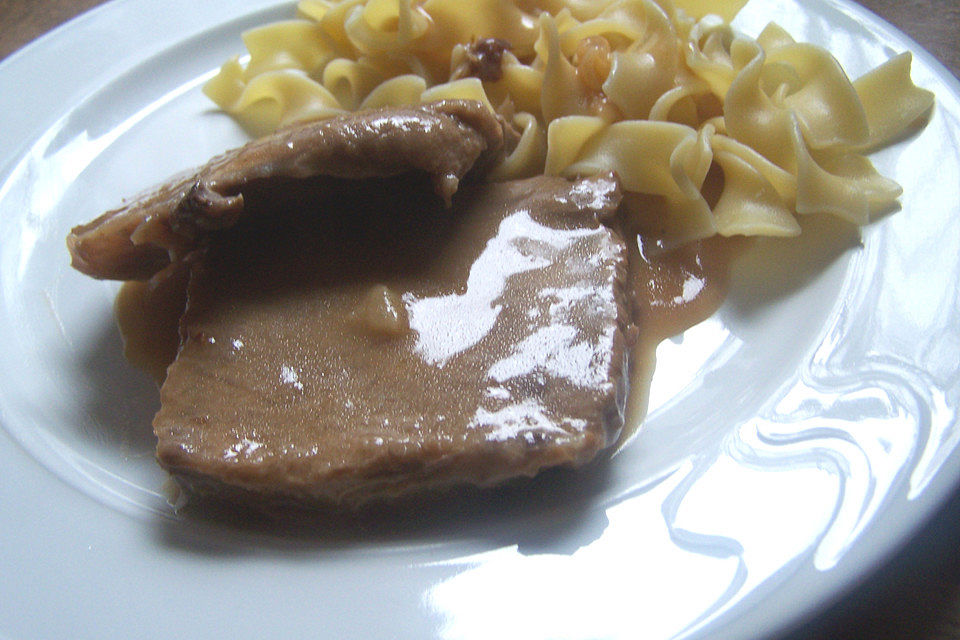 Kalbsbraten - butterweich und zart