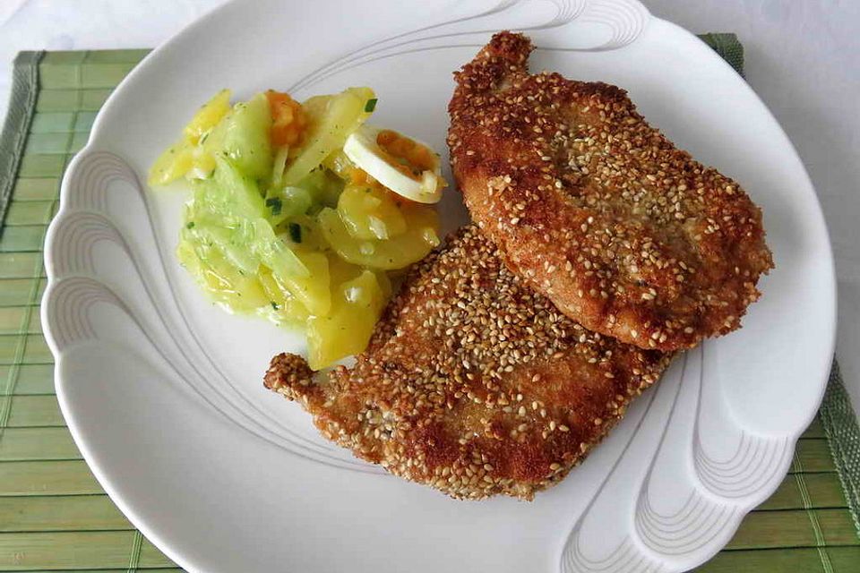 Pikante kleine Schnitzel