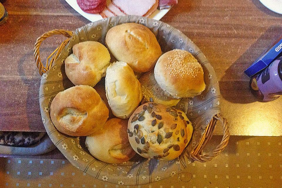 Eifelkrimis Frischkäsebrötchen