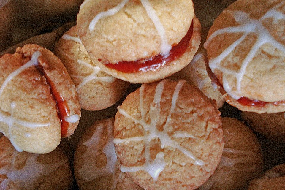 Französische Zitronenplätzchen