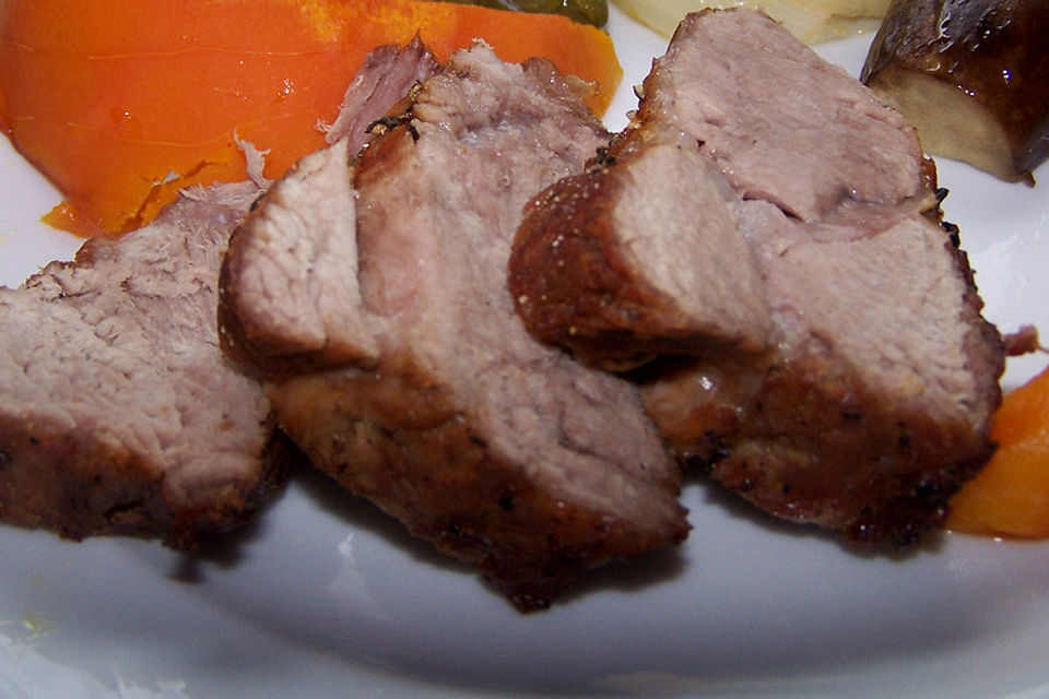 Kalbsbraten an Portweinsauce (Niedergaren)