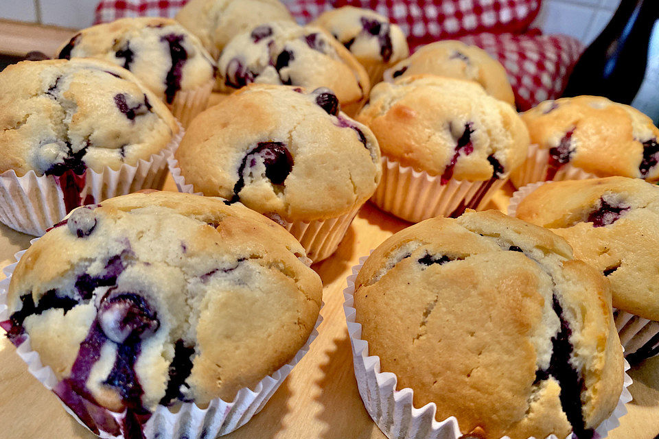 Blaubeermuffins