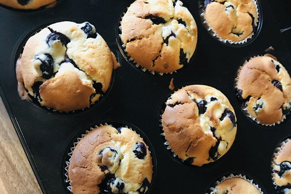 Blaubeermuffins