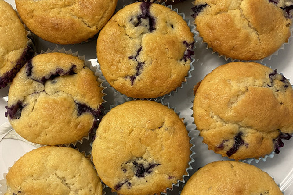 Blaubeermuffins