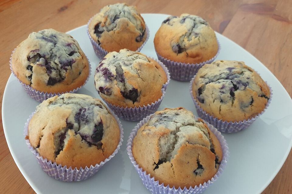 Blaubeermuffins