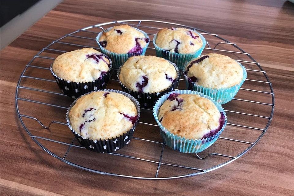 Blueberry - Zitronen - Muffins