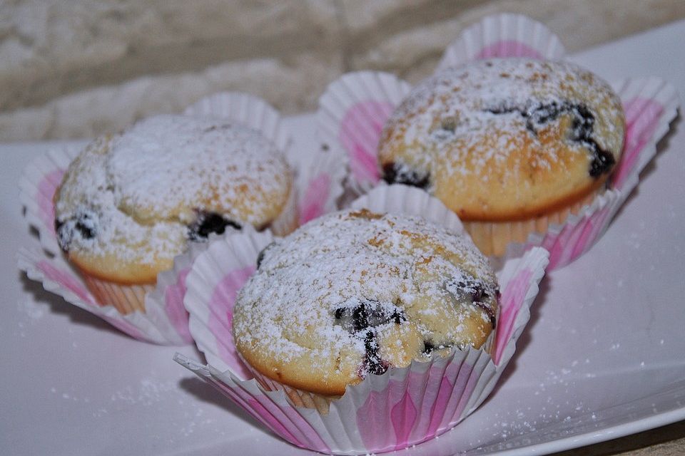 Blueberry - Zitronen - Muffins