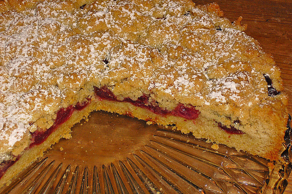 Schneller, leckerer Kirschkuchen