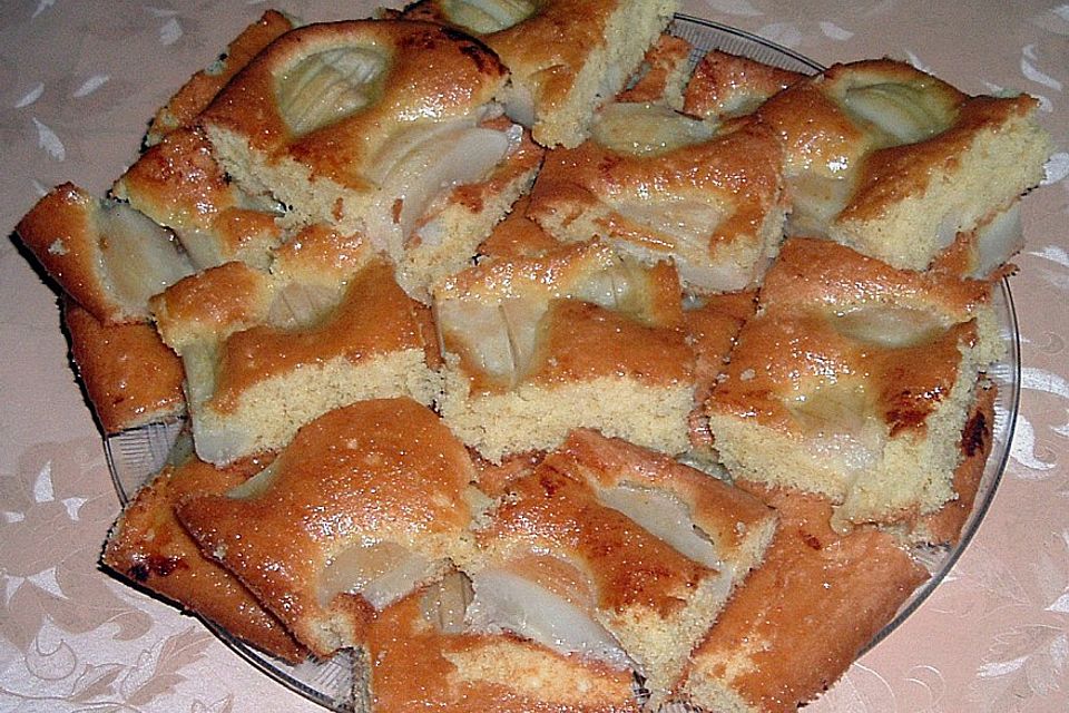 Birnenkuchen