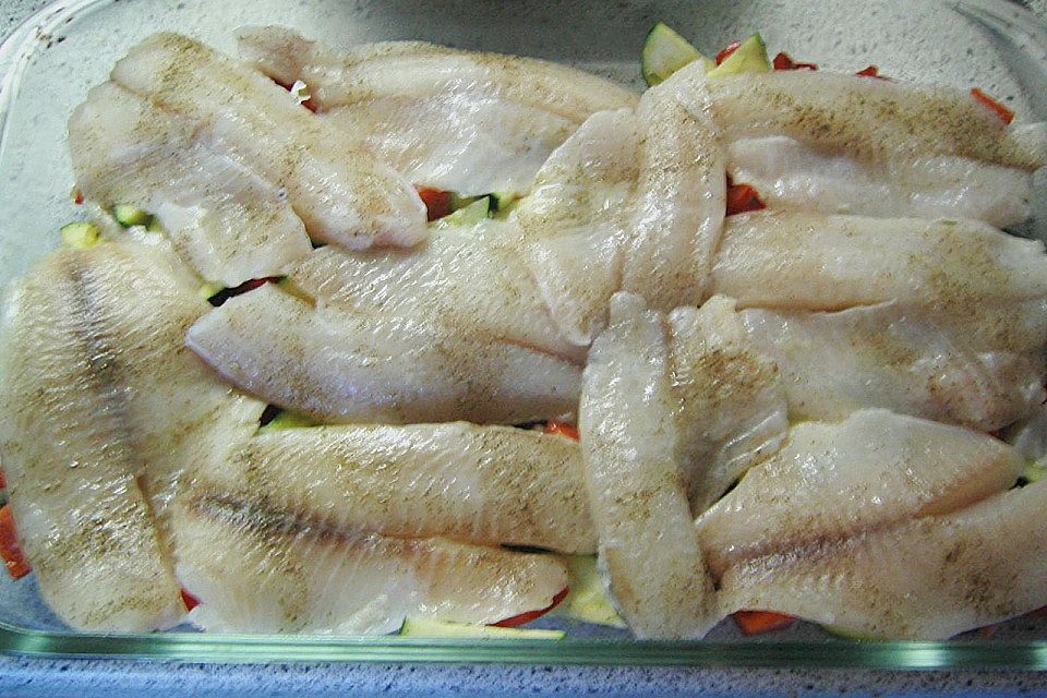 Fisch - Gemüse - Auflauf