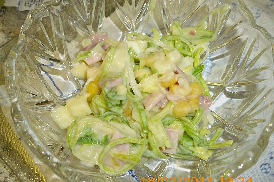 Lauch - Schinkensalat