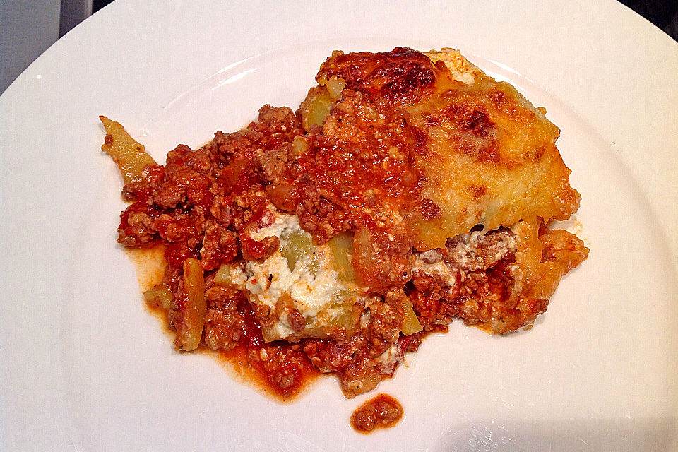 Kartoffelgratin a la Bolognese