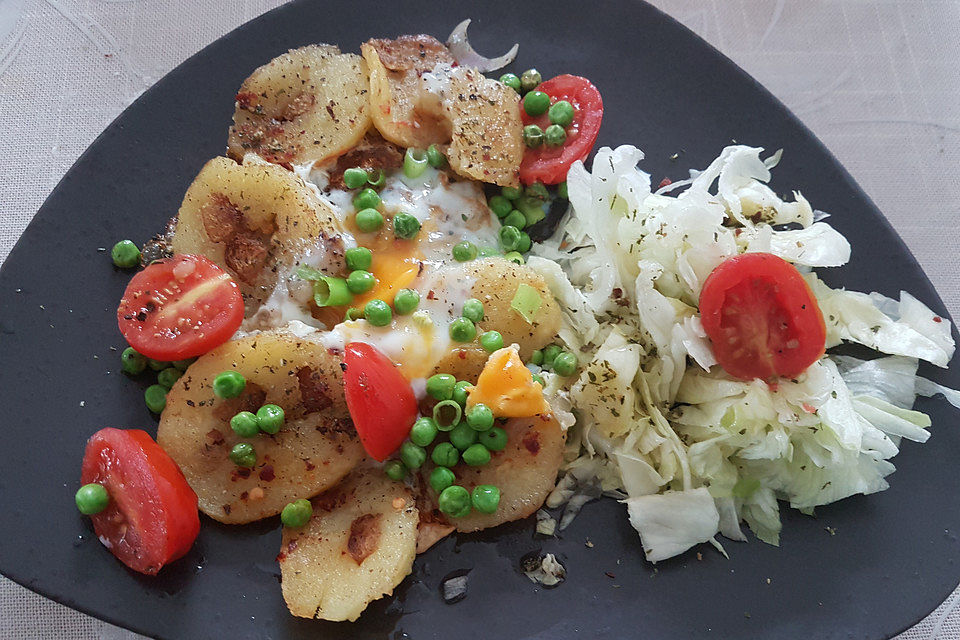 Knödel - Ei - Pfanne