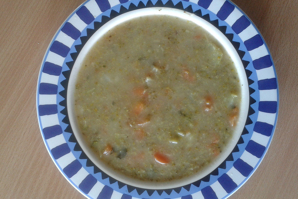 Brokkoli - Karotten - Cremesuppe